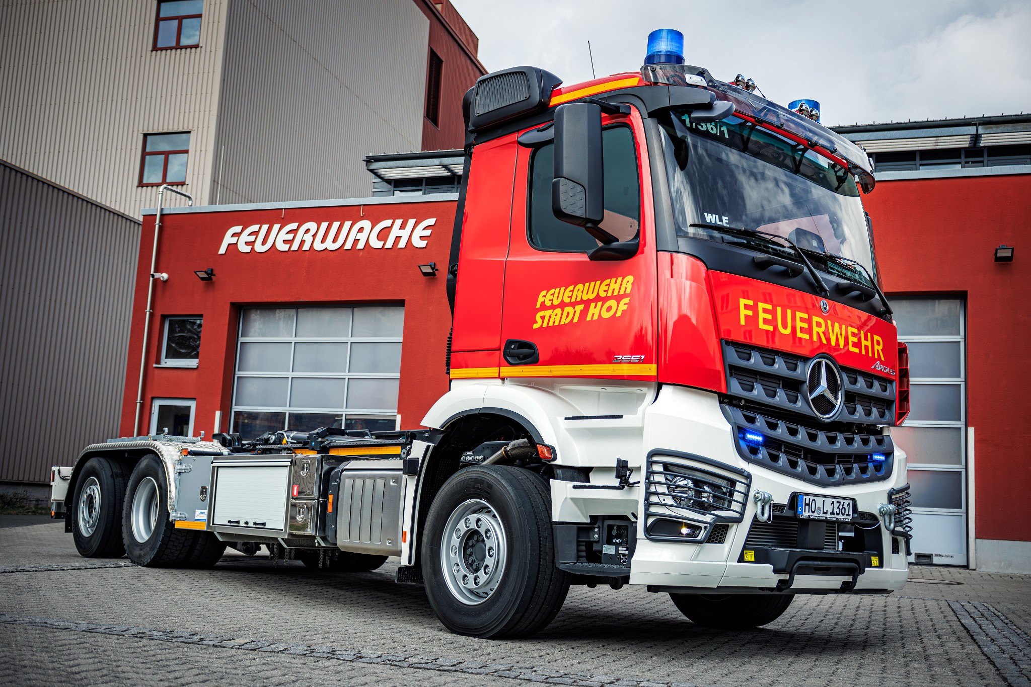 Wechselladerfahrzeug