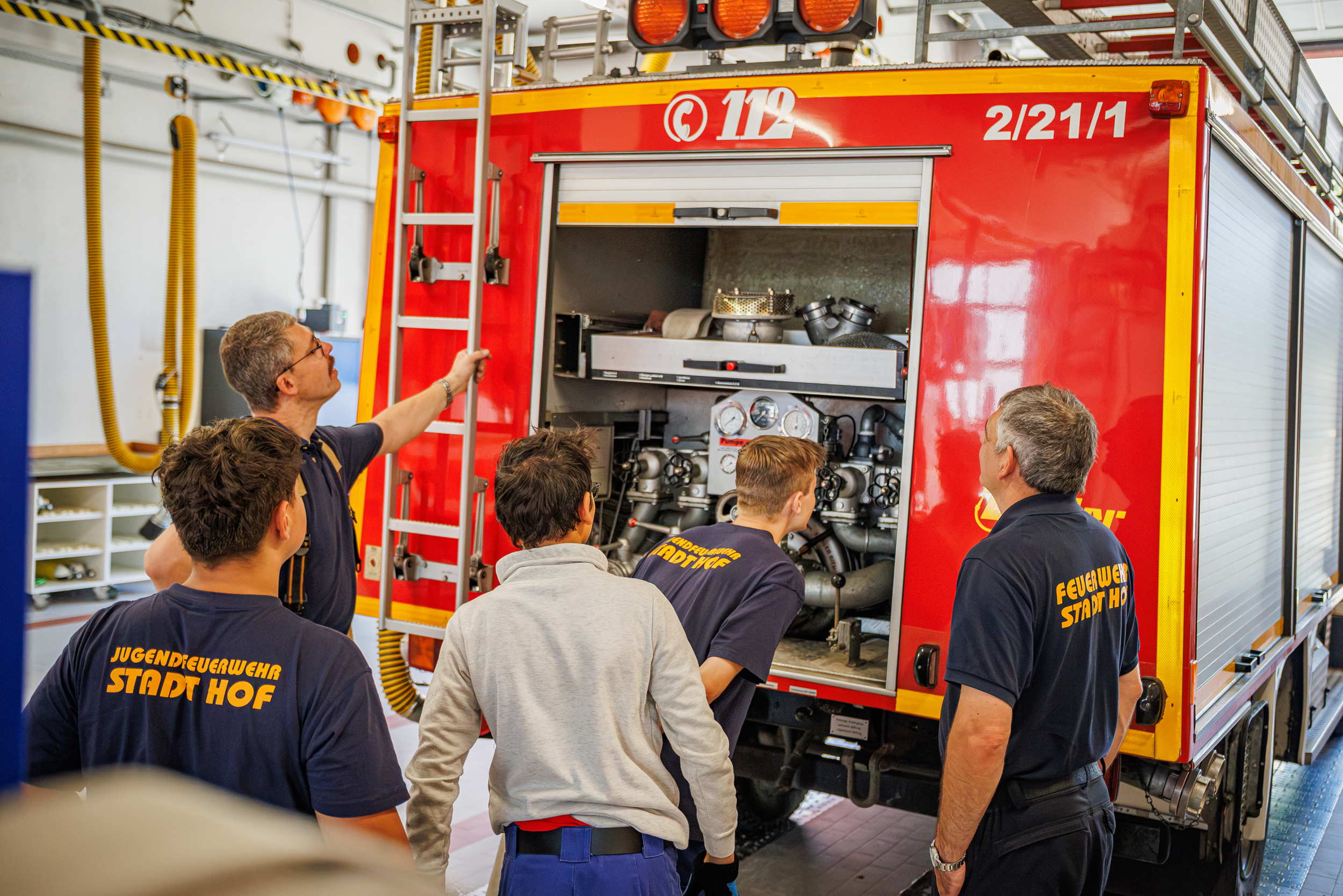 Jugendfeuerwehr Stadt Hof – Technik entdecken.