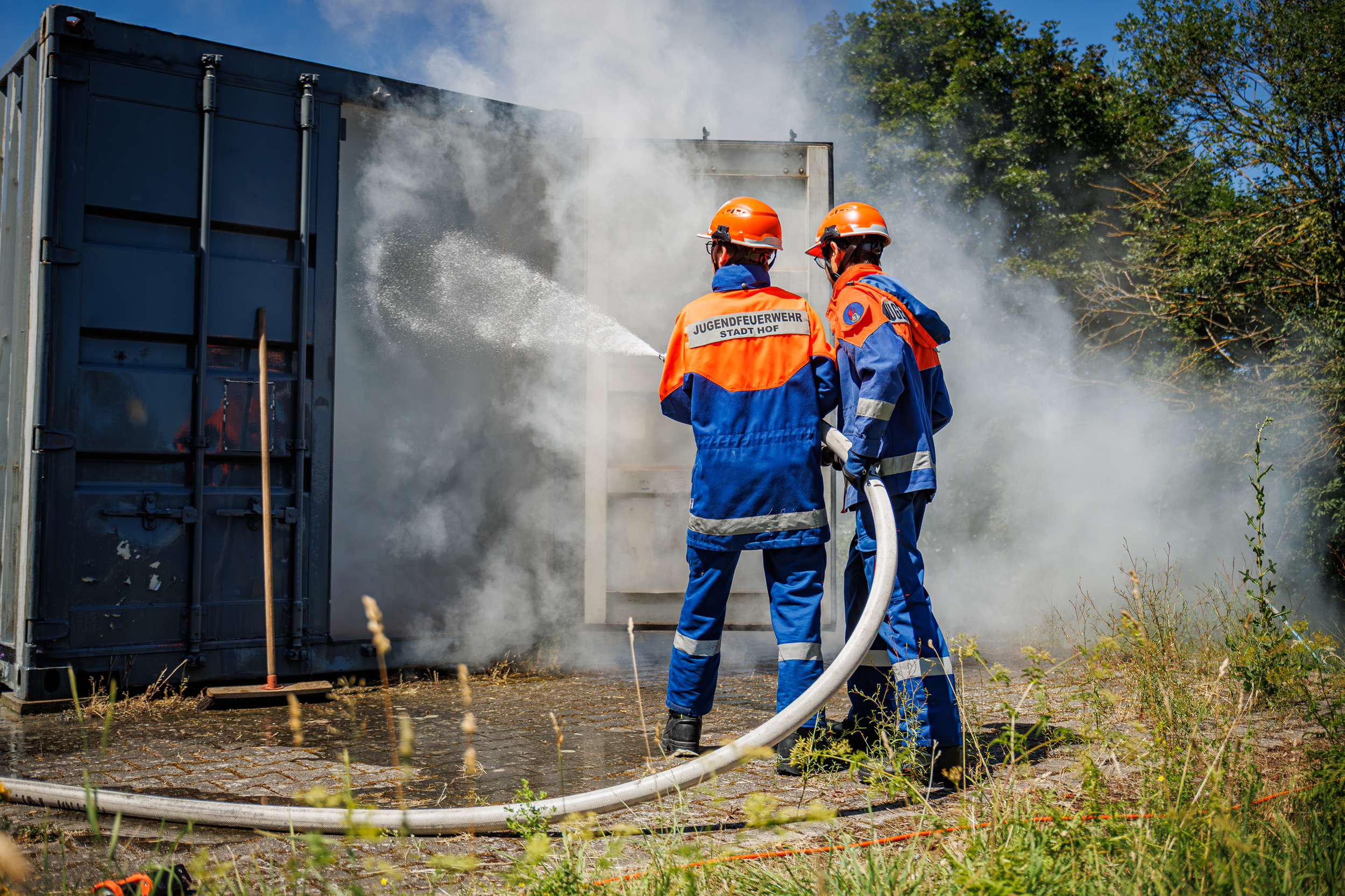 Jugendfeuerwehr Stadt Hof – Ausbildung erleben.