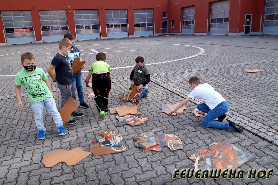 Kinderfeuerwehr Stadt Hof – Gemeinsam ausprobieren.