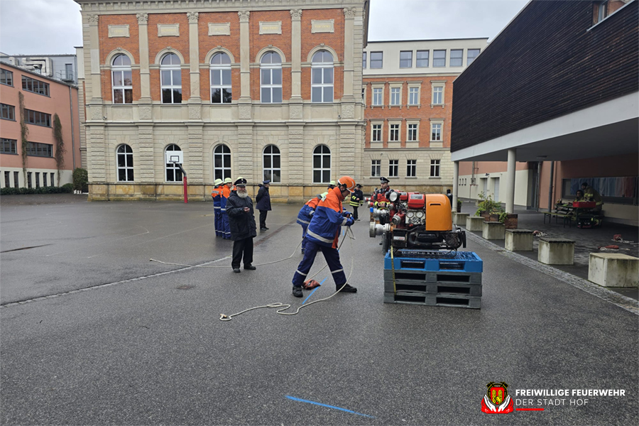 Jugendfeuerwehr der Stadt Hof erreicht hervorragenden 9. Platz beim Bezirksjugendleistungsmarsch in Oberfranken