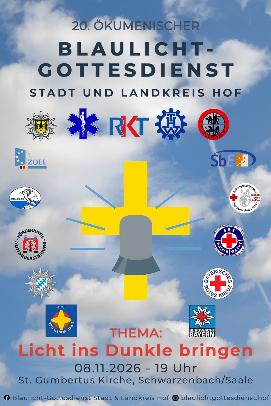 20. ökumenische Blaulichtgottesdienst